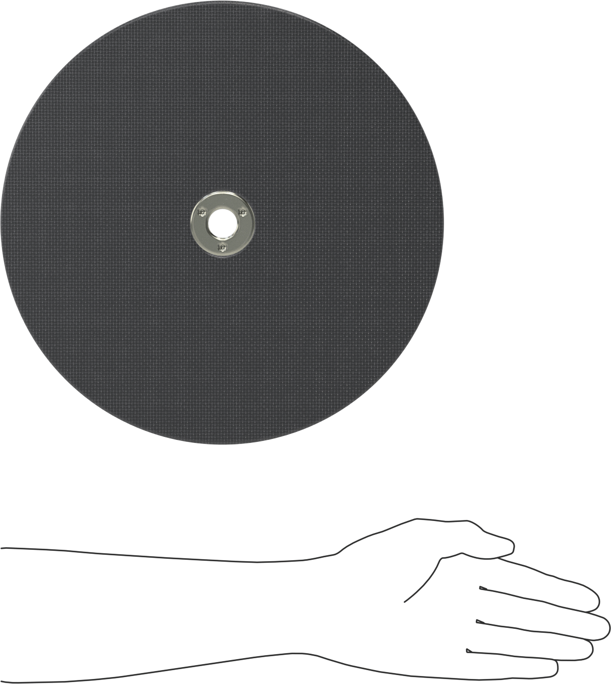 Taşınabilir Kesme Testere Tekerleği, Metal için, 12" Çap, 20 mm Mil Deliği Boyutu