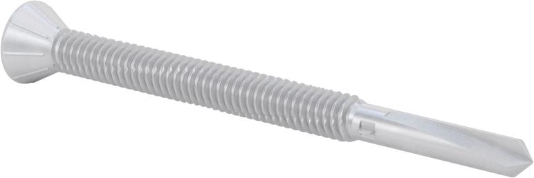 Paslanmaz Çelik Delme Vidası, Ahşap-Metal, 12 Numaralı, 2.81" Uzunluk