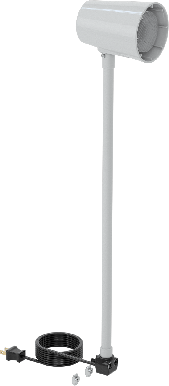 T-Yivli Çerçeve, 45 mm Yüksekliğinde Ray için 5 W Her Yöne Dönülebilen Işık