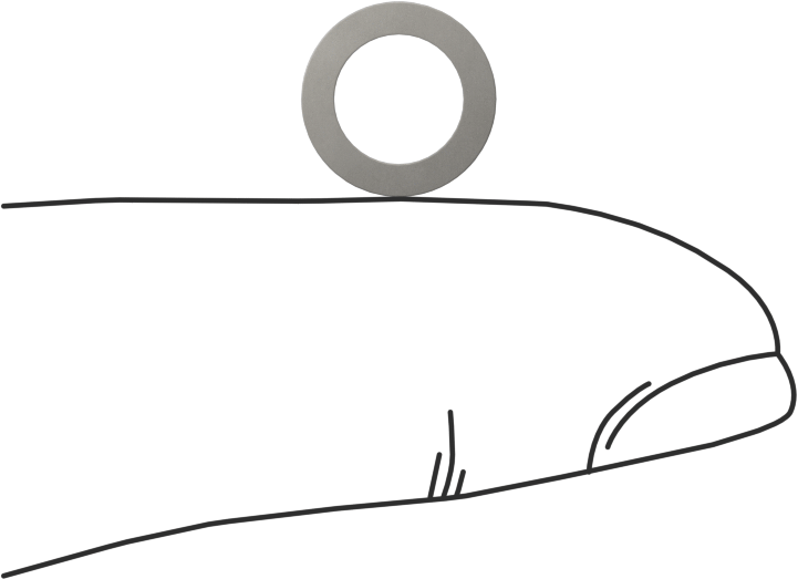 Sert Fiber Pullar, 1/4" Vida Boyutu için, 0.25" İç Çap, 0.375" Dış Çap, 0.014"-0.016" Kalınlık