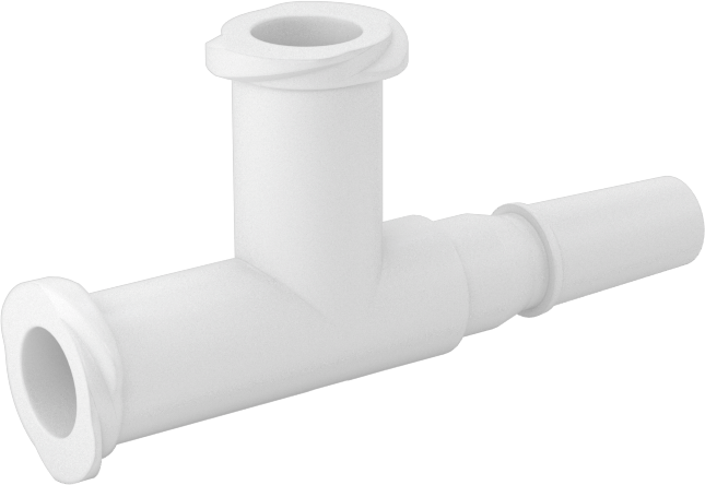 Hava ve Su için Plastik Luer Lock Tüp Bağlantısı, T Soket-Soket-Fiş Adaptörü, Naylon Plastik — Adaptör, Tapa, Dişli, Nylon, Plastic