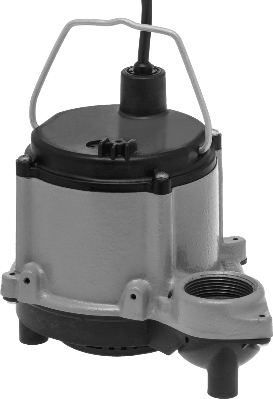 Su için Anahtarsız Tahliye Pompaları, 1/3 hp