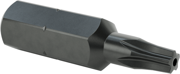 Kurcalamaya Dayanıklı Torx Plus Uçları, 1/4" Altıgen Şaft