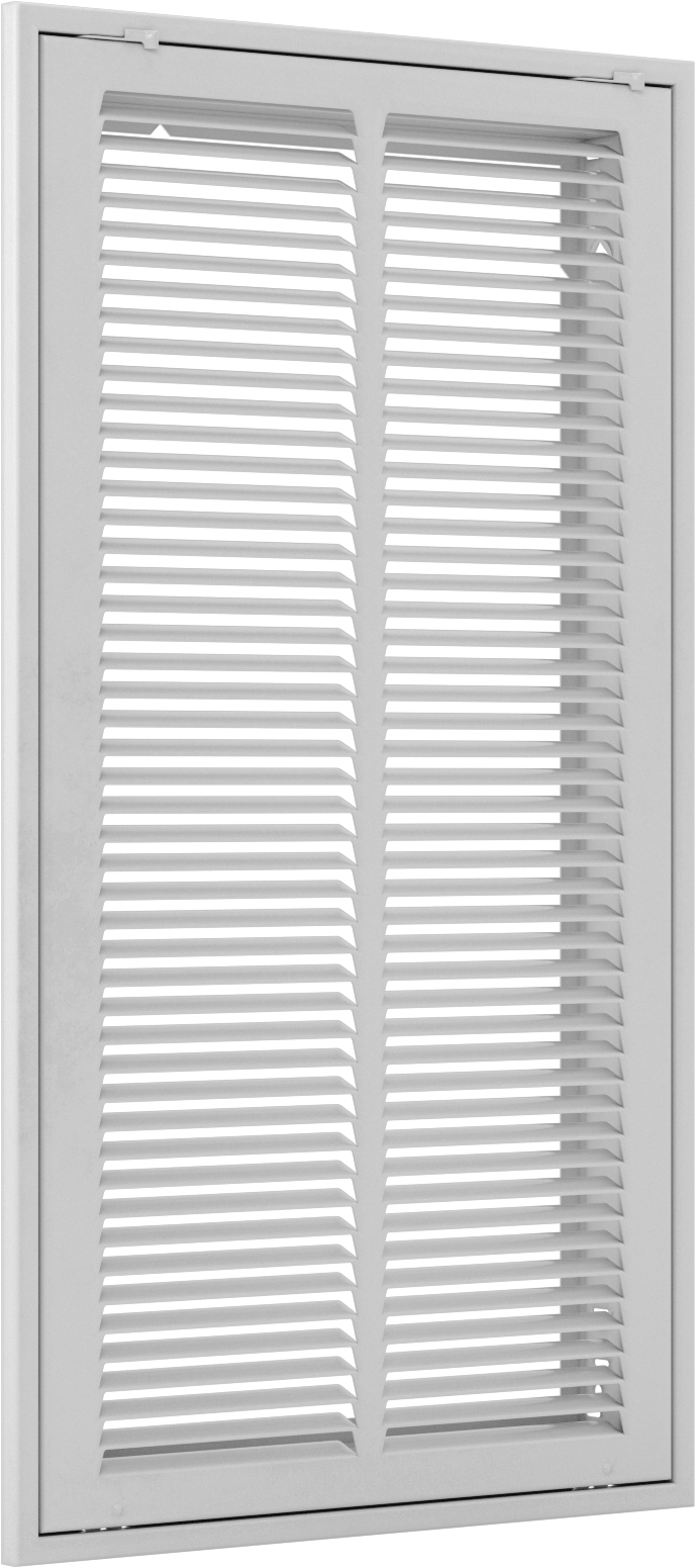 Filtre Hazır Dönüş Izgarası, 24" x 12" Kanal için