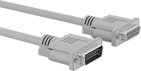Bilgisayar Kablosu, DB15 Fiş x DB15 Soket, RS-232-Çift Ekranlı