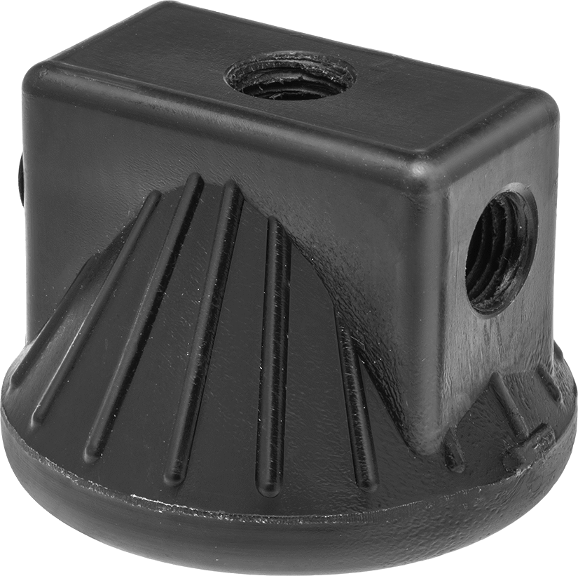 1/4" Snap-Loc Soğutma Suyu Hortumu için Manyetik Montaj — Manifold, Montaj, 1⁄4", Hava, Soğutucu, Kesme Yağı, Su