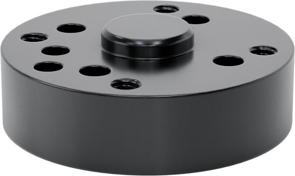 Robot Alet Montaj Deseni Adaptörü, ISO 40 x 50 — Alet Montajı, 63 mm, Yuvarlak