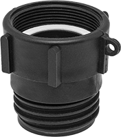 Varil Açıklıkları için Dişli Adaptör, Polipropilen