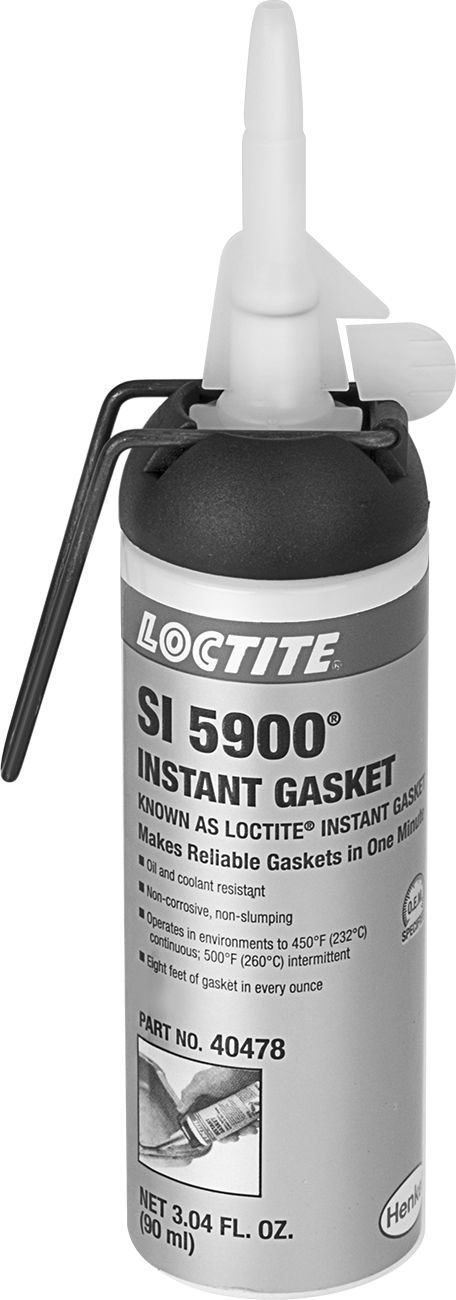 Hızlı Sertleşen Conta Yapıcı, Loctite®, 5900, 3 FL. oz. Nozullu Teneke Kutu