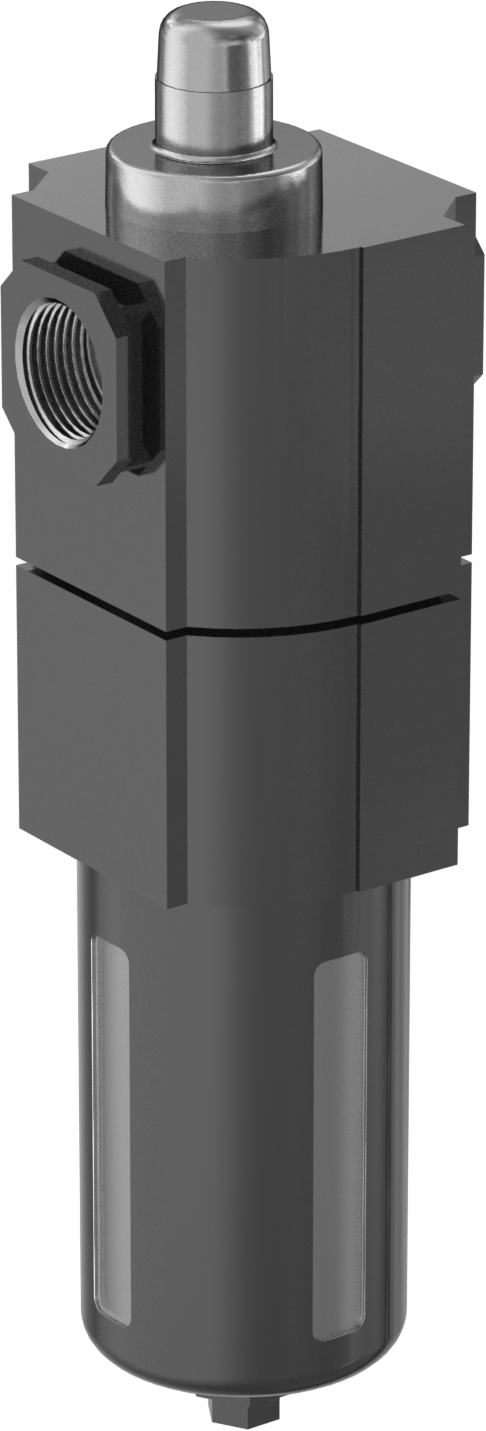 Norgren Hava Filtresi, Seri F74H, 3/4 NPT Dişi — Yağ, Parçacıklar, 0.01 mikron, Filtre