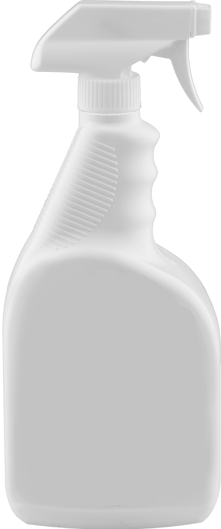Dezenfektan, Basit Yeşil, 32 FL oz. Sprey Şişesi — Sprey Şişesi, Dezenfektan, Kir, Virüsler, Bakteriler