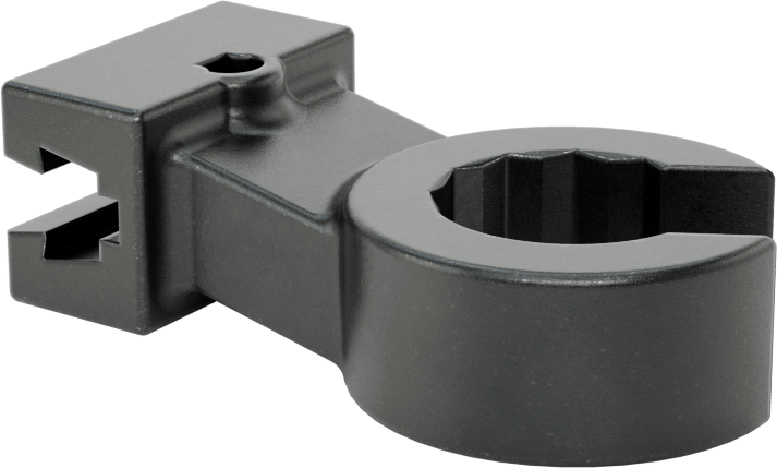 7/8" Boyut 12 Uçlu Sure-Grip Açık Uçlu Başlık, Değiştirilebilir Başlıklı Tork Anahtarı için — Standart, 800 in·lbf, Tork Sınırlayıcı