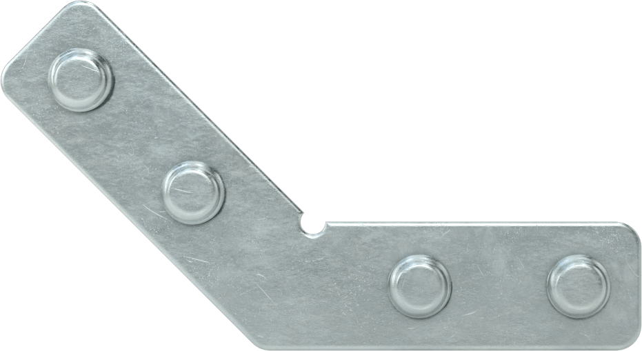 T-Yivli Çerçeve Yapısal Braket, Gönye Braketi, 45 Derece, 45 mm ve 60 mm Yüksekliğinde Ray için