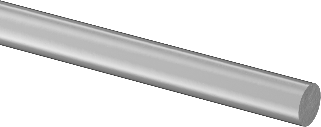 Isı İletken Tungsten Çubuk, Paslanma ve Aşınmaya Dayanıklı, 3/8" Çap, 12" Uzunluk