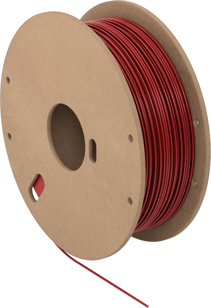 3D Yazıcı Filamenti, Pla, Opak Kırmızı, 1.75 mm Çap, 1000 G — 1.75 mm, Kırmızı, 1,000 g