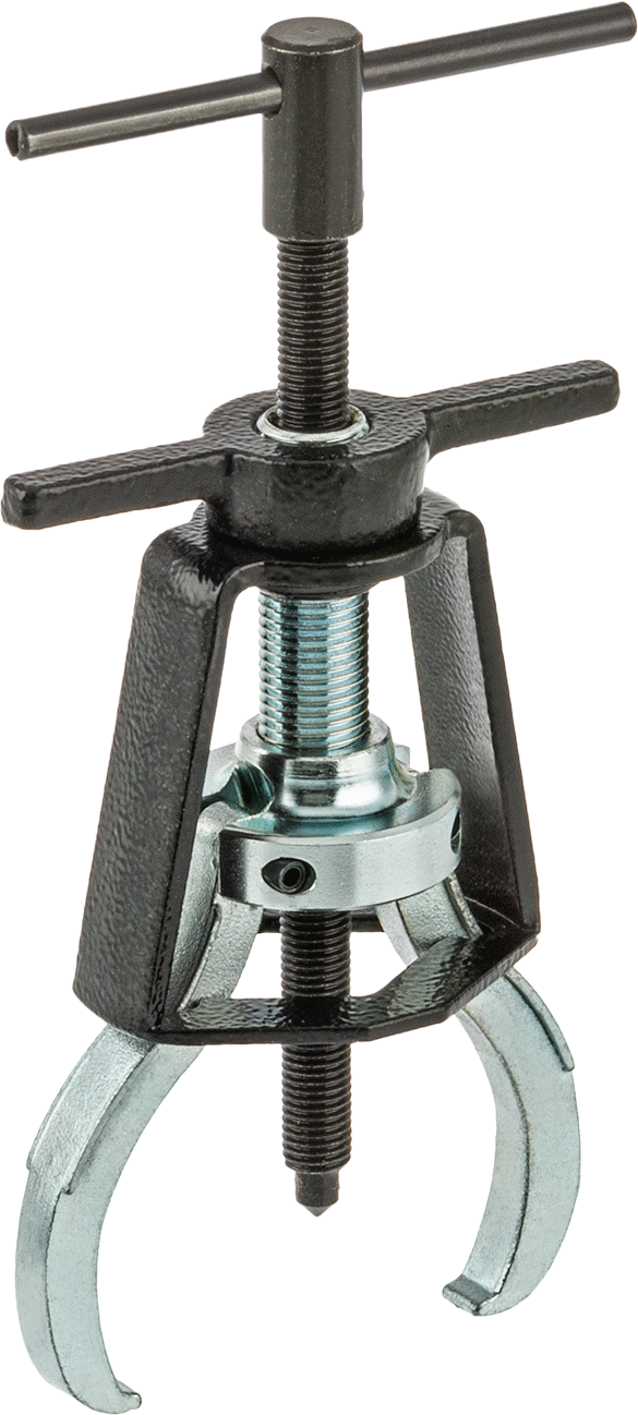 Quick-Hold Dış Kavrama Dişli ve Yatak Çekici, Bir Ucunda Uçlu 2 Çene, Kafes Kontrolü, 1/4" ila 3-1/4" Dış Çap