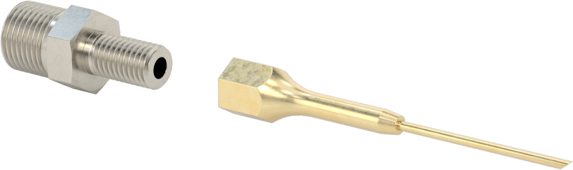 0.050" Dış Çaplı Düz Hassas Gres Dağıtım Uçlu 2-1/16" Uzunlukta Nozul — Dispensing Tip, Nozzle, Düz, 0.05"