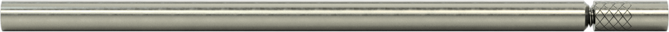 Tek Parça Uzatma, Numara 54 Yuvarlak Şaftlı Matkap Ucu için, 3/16" Çap — 4", 0.055", Yuvarlak