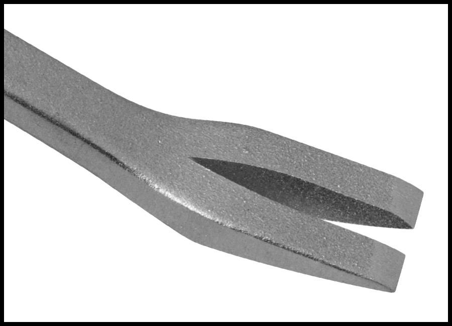 Çivi Çıkarma Levyesi, Derin Ofset Pençe x Ofset Pençe Ucu, 7-3/4" Toplam Uzunluk