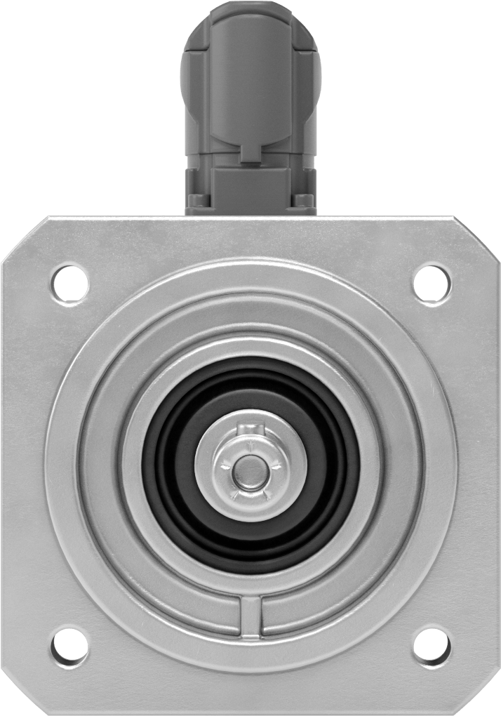 AC Servo Motor, 230V AC, 73 mm Çerçeve Boyutu, 65.5 inç-lb. Maksimum Tork