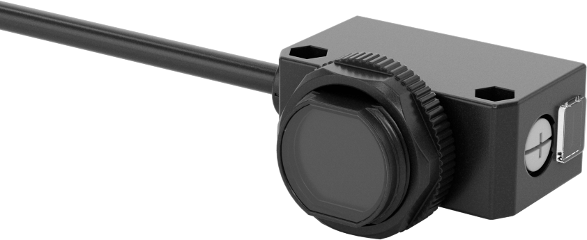 Zorlu Ortamlar İçin Fotoelektrik Anahtar, Tel Uçlu, Ayarlanabilir Reflektör, NPN Çıkışı — 10V DC-30V DC, Sabit Kablolama, Fotoelektrik