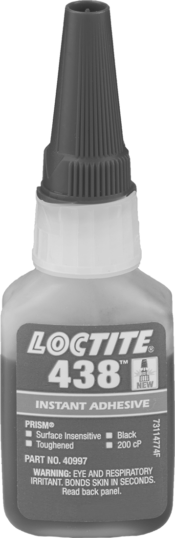 Anında Yapışan Yapıştırıcı, Loctite®, 438, 0.7 FL. oz. Şişe
