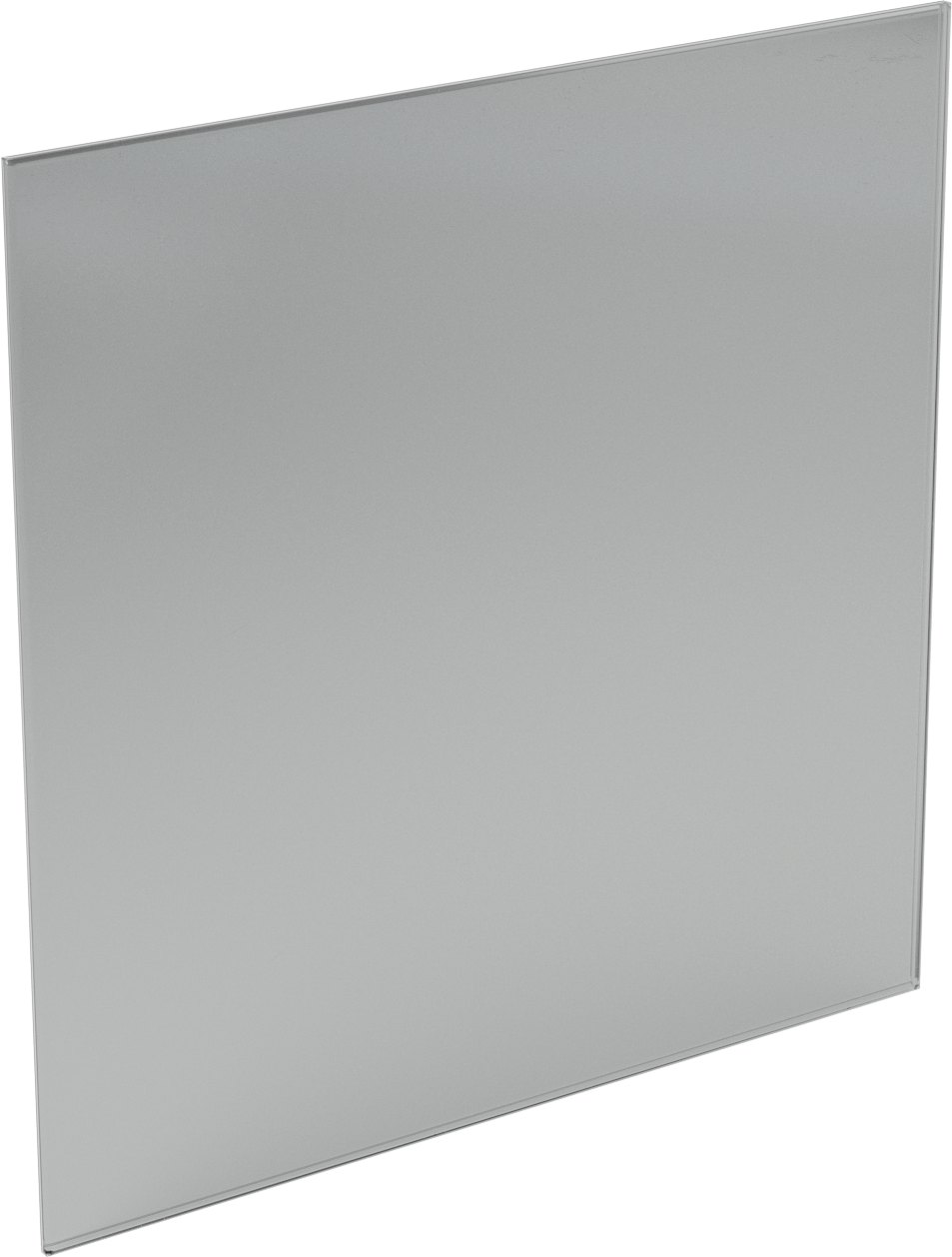 Polikarbonat Plastik Darbeye Dayanıklı Ayna, 30.5 cm Yükseklik x 30.5 cm Genişlik x 3.2 mm Kalınlık