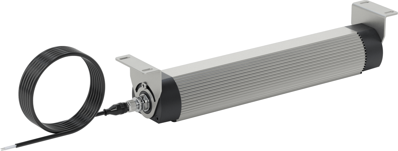 Kolay Yenileme Makine Işığı, Dahili LEDli, 18V DC ila 30V DC, 15-1/2" Toplam Uzunluk