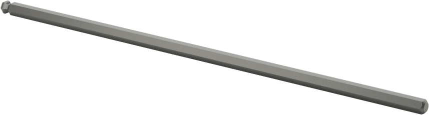 Bilyalı Uçlu Tornavida Mili, 3/32" Altıgen Ölçü, 3-13/16" Toplam Uzunluk