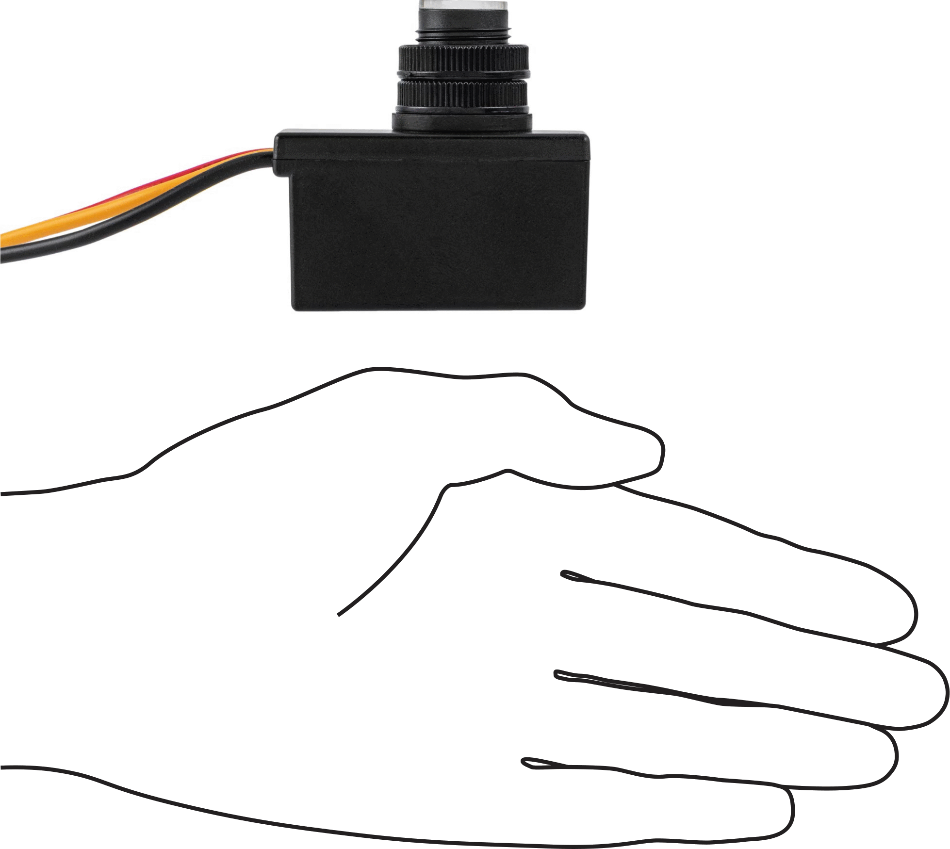 Işık Algılayıcı Işık Kontrolü, Panel Montajı, 12 V DC Giriş