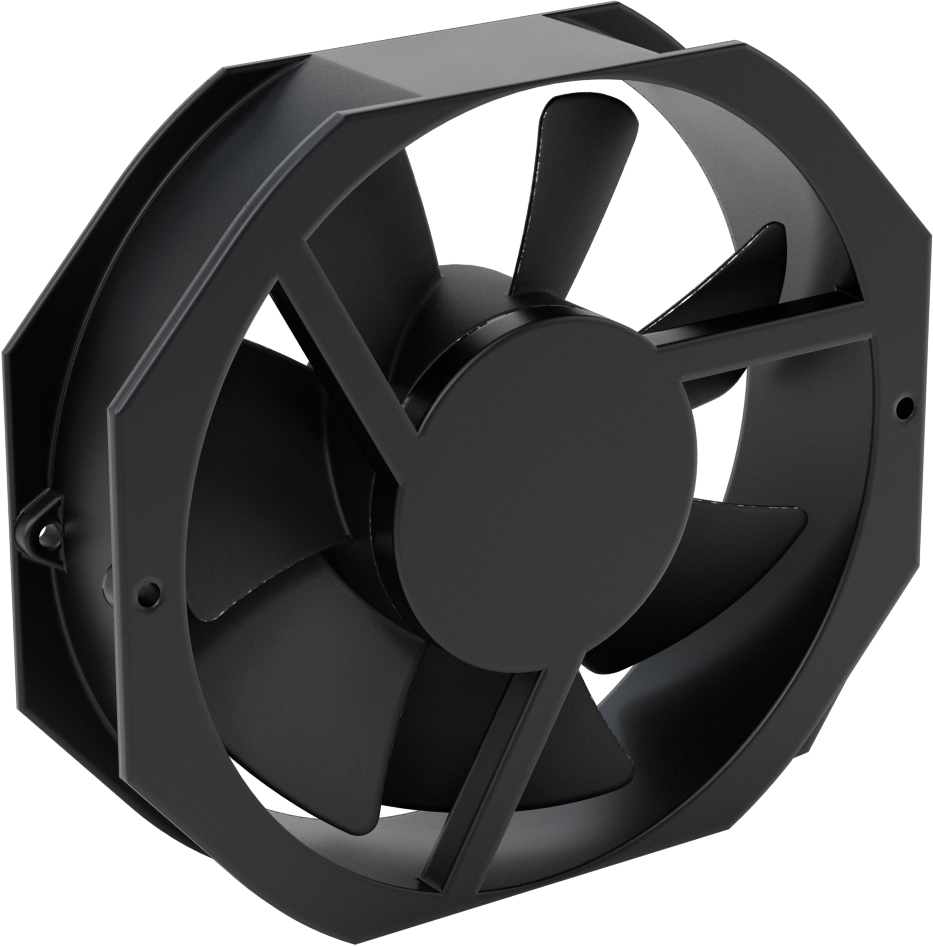 Ekipman Soğutma Fanı, Dikdörtgen, 120V AC, Hızlı Ayırma, 5.91" Yükseklik x 6.77" Genişlik, 175 CFM