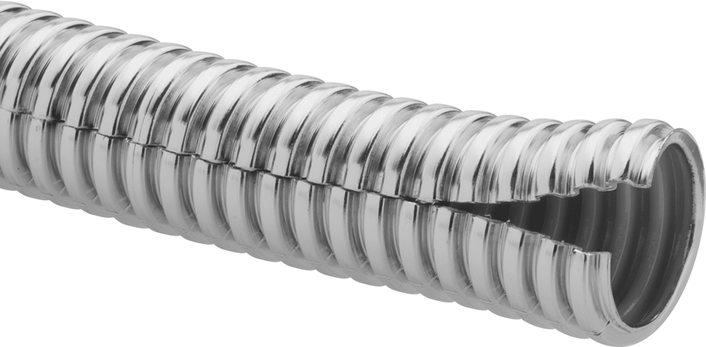 Isı Yansıtıcı Yarık Oluklu Tel Kılıf, 1/4" İç Çap, 3 Fit Uzunluk
