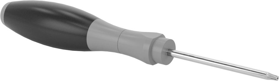 Kurcalamaya Dayanıklı Torx Tornavida, Ultra Grip, T8 Tahrik Boyutu — Standart, Sürücü, T8