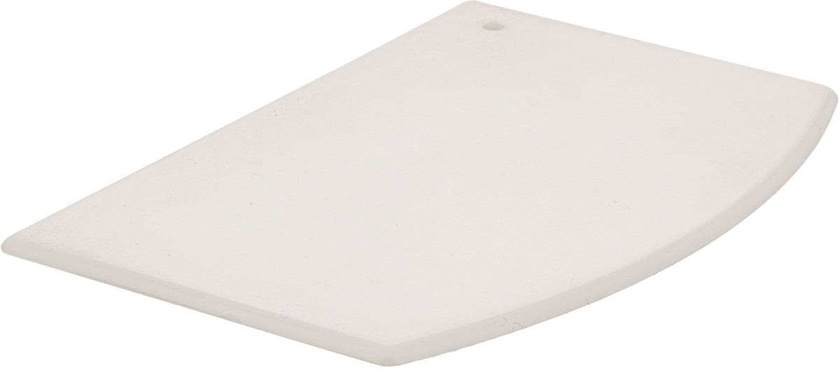 Yuvarlak Bıçaklı Plastik Kazıyıcı, 5-1/2" Genişlik x 3-3/4" Uzunluk Bıçak