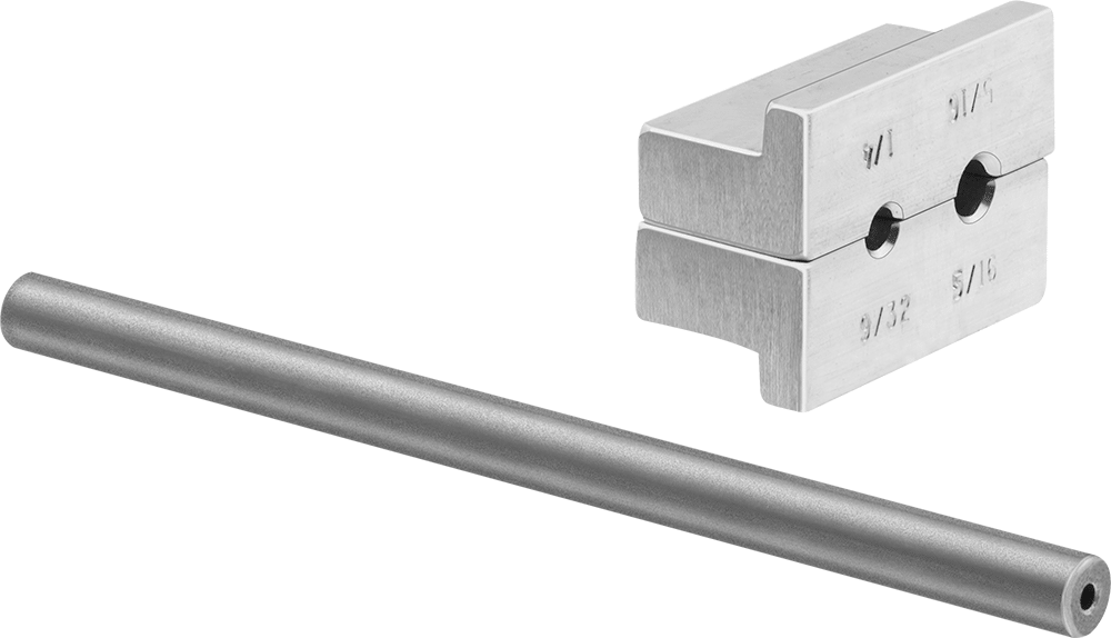 1/16" ila 3/32" Çaplı Plug-Lock Tel Halat Bağlantı Elemanı Montaj Kiti - Kaldırma için