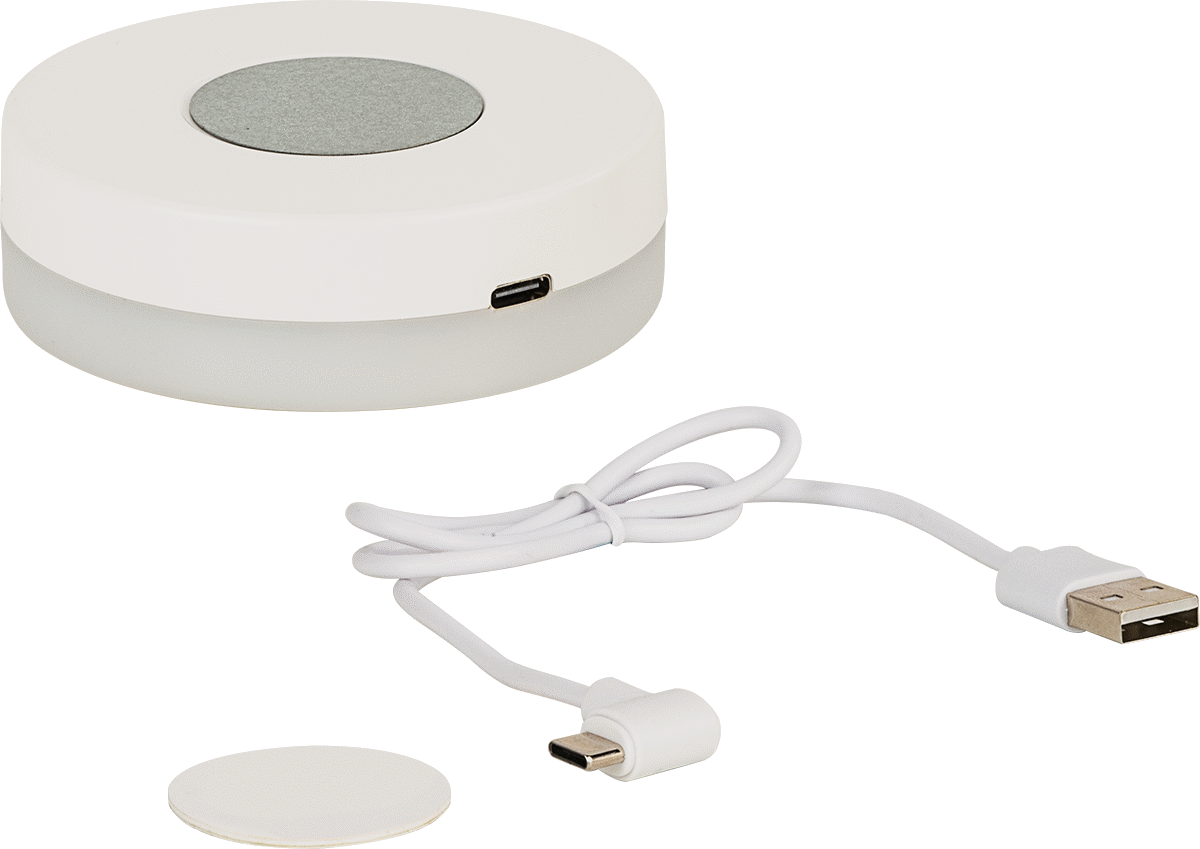 Akülü Muhafaza Puck Işığı — Yapışkan Arka Yüz, Manyetik, USB, USB-C, -