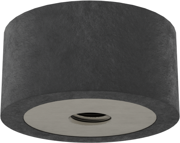 Neopren Titreşim Sönümleyici Sandviç Montaj, M6 x 1 mm Dişli Çelik Ek Parçalı, 210 lbs. Kapasite