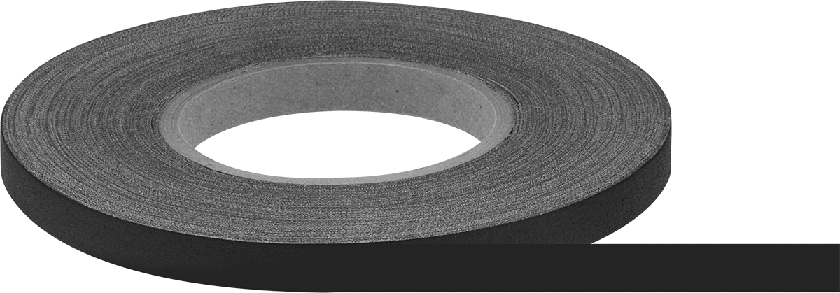 Kanal Bandı, Mat, 1/2" Genişlik, 180 Fit Uzunluk, 0.012 inç Toplam Kalınlık — 1⁄2", Kumaş, 180 ft.