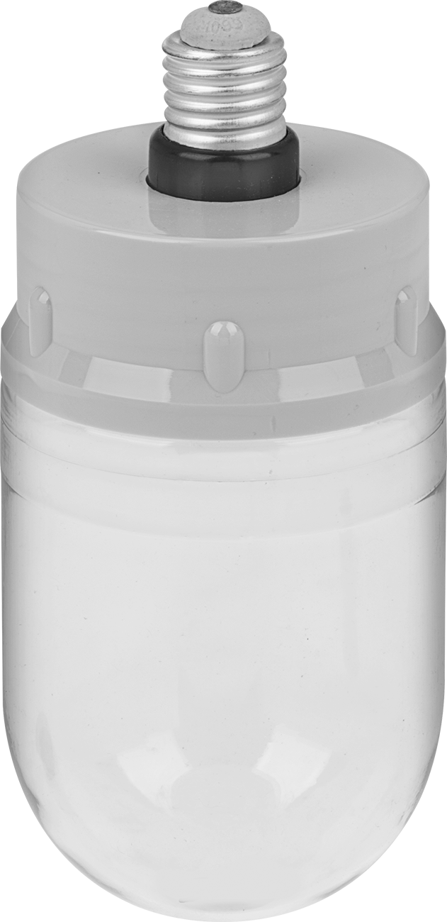 Cam Tutucu Ampul Koruyucu, Maksimum 2-7/8" Çap x 4-3/4" Uzunlukta Ampul için — Plastic, Polycarbonate, Şeffaf
