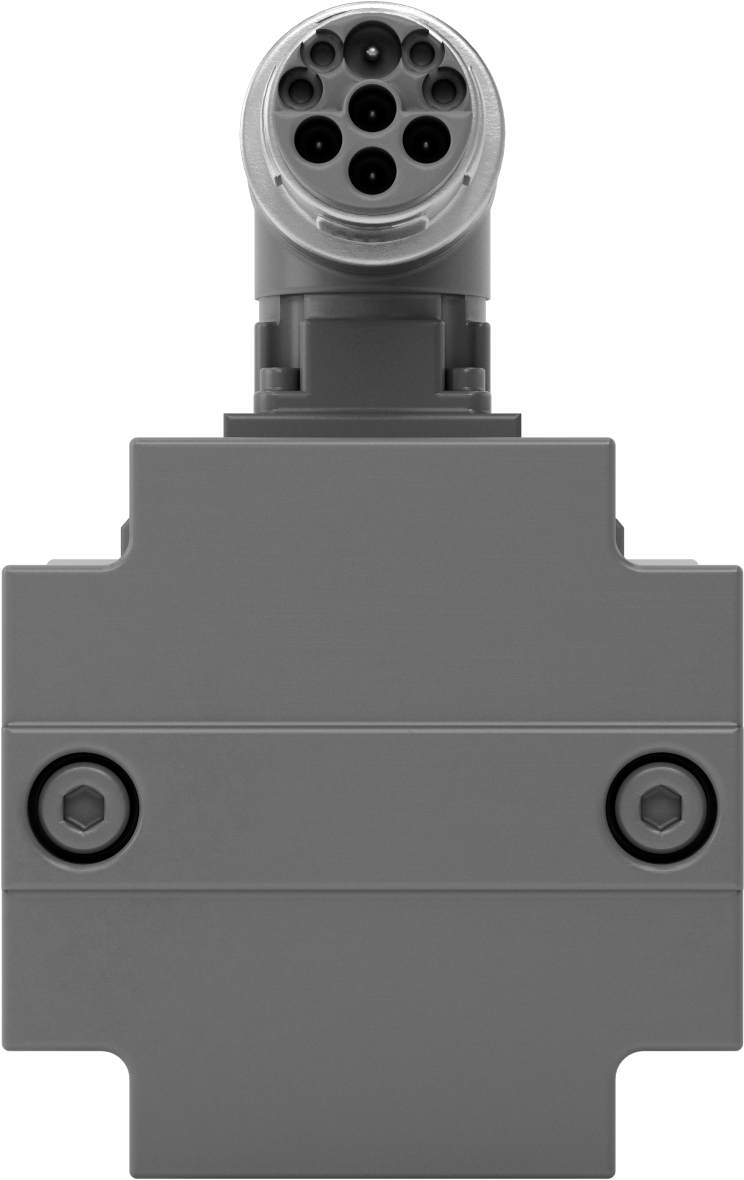 AC Servo Motor, 230V AC, 73 mm Çerçeve Boyutu, 65.5 inç-lb. Maksimum Tork
