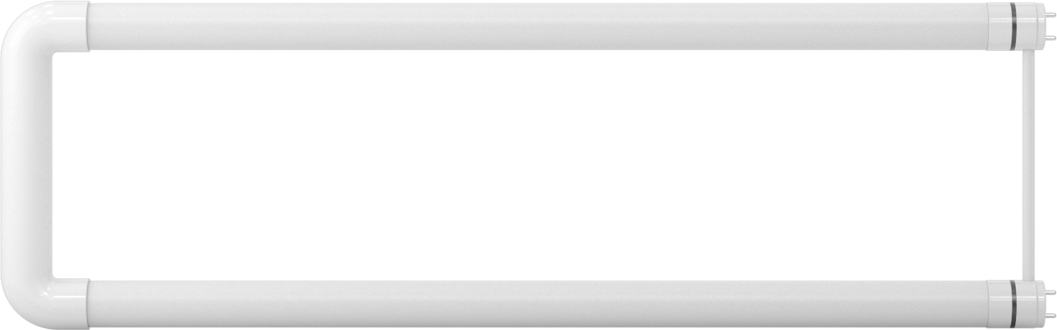 Ampul, T8, U Şeklinde, 22-1/2" Toplam Uzunluk, 32W Eşdeğeri, 5000K, LED