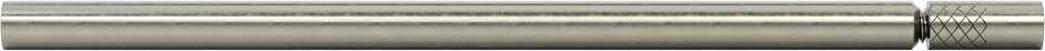 Tek Parça Uzatma, Numara 55 Yuvarlak Şaftlı Matkap Ucu için, 3/16" Çap — 4", 0.052", Yuvarlak