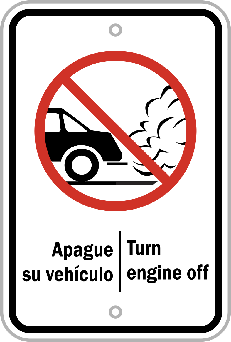 Park İşareti, Yansıtıcı, (Aracınızı Durdurun/Motoru Kapatın) — Aracınızı Durdurun/Motoru Kapatın, Trafik Kontrolü ve Araç, Dikdörtgen
