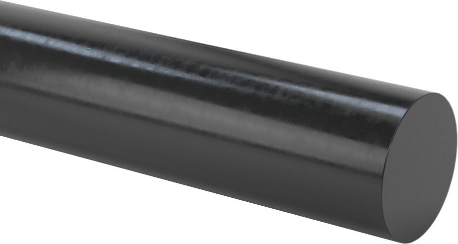 Hava Koşullarına Dayanıklı EPDM Kauçuk Çubuk, 6 inç Uzunluk, 1-1/4" Çap