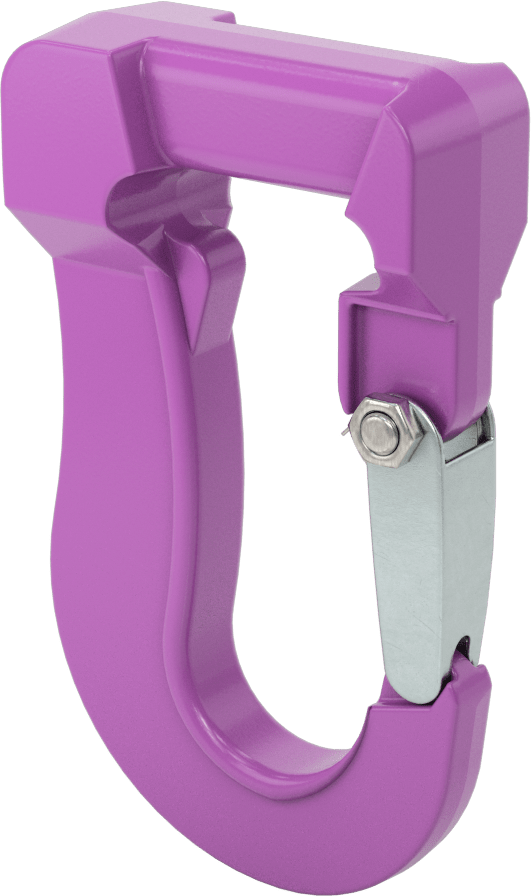 Kaldırma için Ağ Askı Kancası, Açık Göz, 1-1/2" dokuma genişliği için