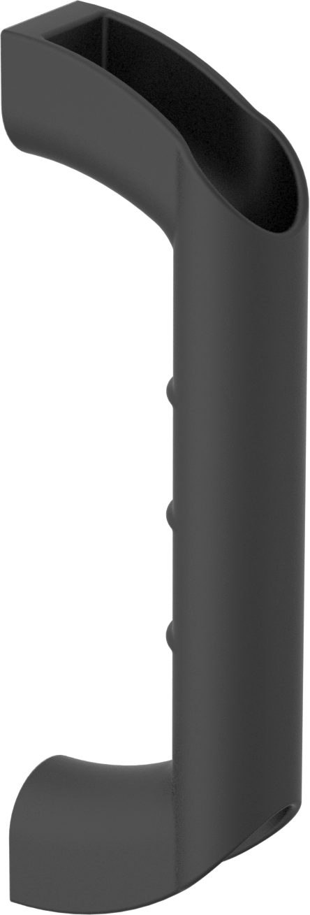 T-Yivli Çerçeve, Sure-Grip Çekme Kolu, 20 mm Yüksekliğinde Ray için Sure-Grip Çekme Kolu, 5-5/8" Uzunluk