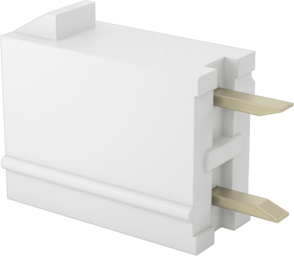 Kilitleme Tırnağı ile Molex Devre Kartı Konektörü için 2 Kutuplu Devre Kartı Fişleri