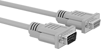 Bilgisayar Kablosu, DB9 Fiş x DB9 Soket, RS-232-Çift Ekranlı