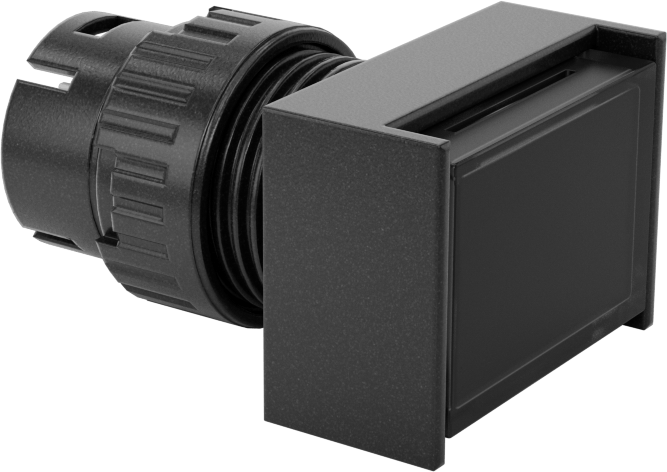 16 mm Panel Montajlı Plastik Anahtar için Dikdörtgen Basmalı Düğme Aktüatör — 125V AC, 24V DC, Aşındırıcı, Tozlu, Yağlı, Dış Mekan, Yıkam…