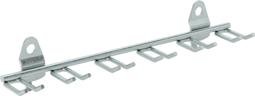 Sabit Delikli Pano Tutucu, 3/8" parça çapı için, Hafif Hizmet, 1-1/2" Çıkıntı